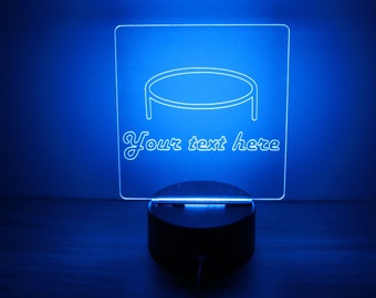 Ice Hockey Sport Custom your own Handmade LED Light, Gift Item Neon signs, LED base Neon Lights