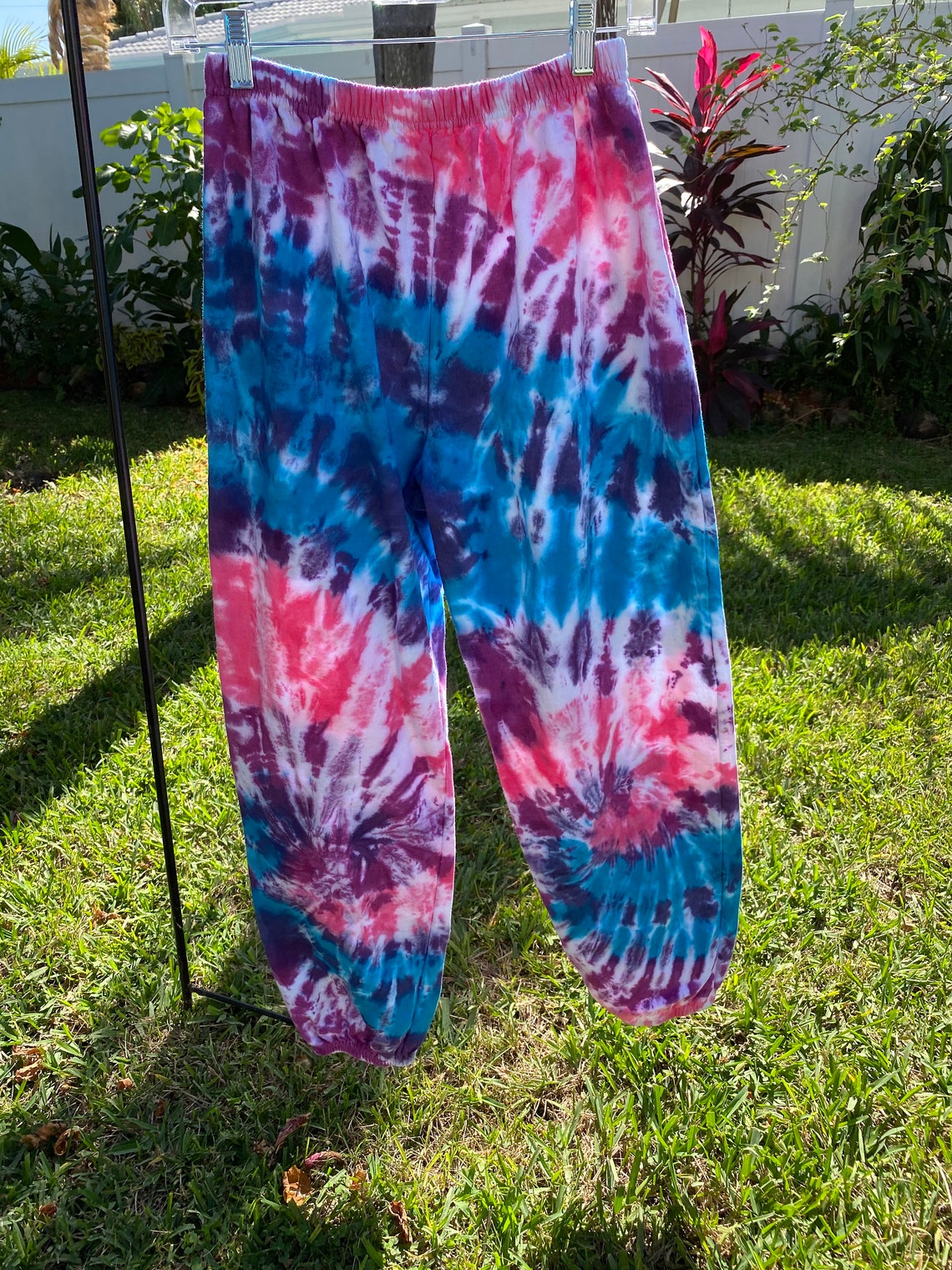 Tie Dye Sweatpant Medium Sweatpants Unisex sweatpants Etsy