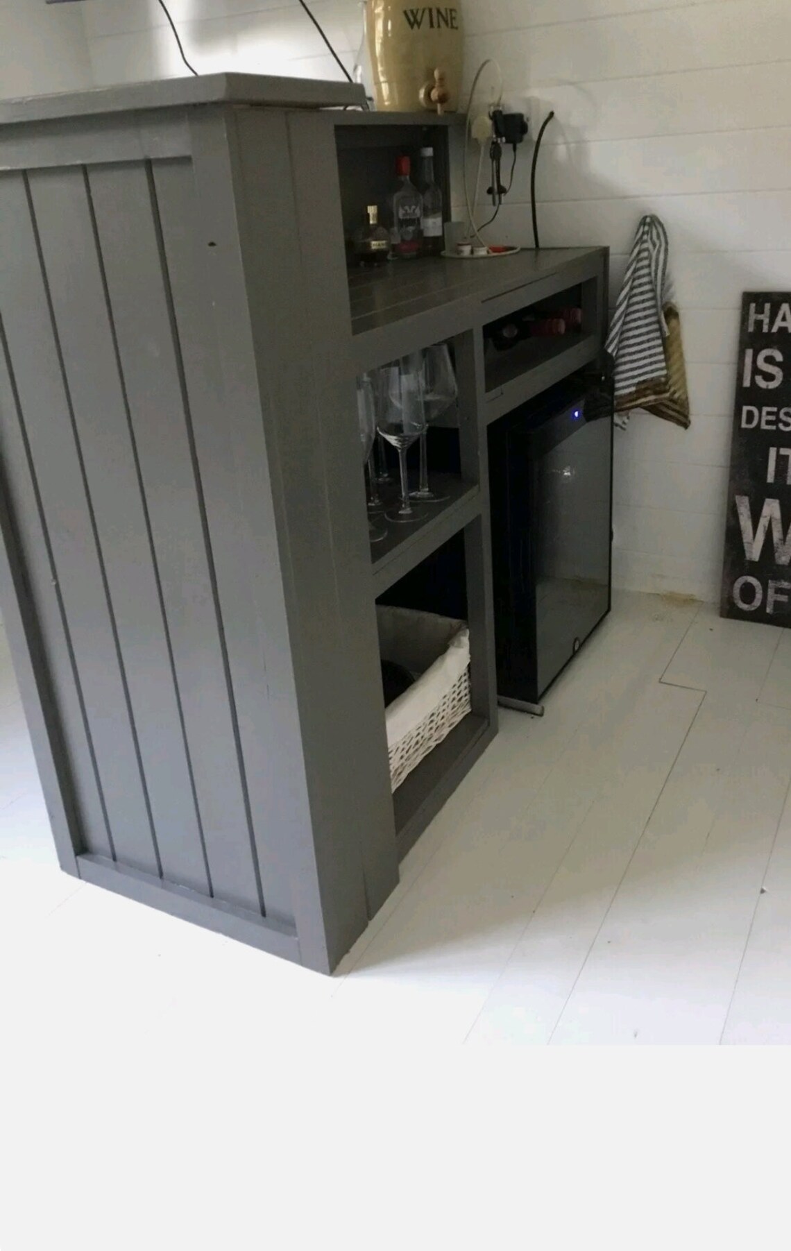 Wooden Home Bar L Shape Bar Man Cave Bar Summerhouse Bar Etsy