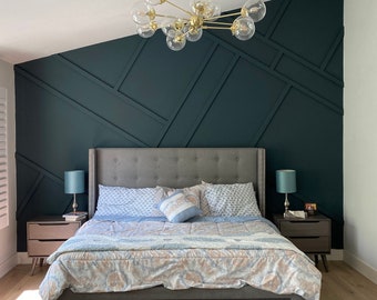 Dimensional Accent Wall - Custom Design