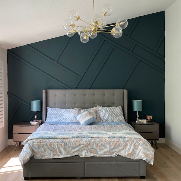 Dimensional Accent Wall - Custom Design