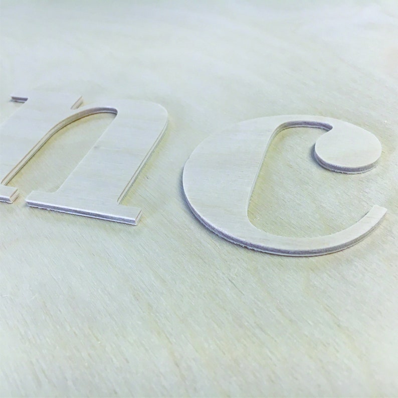 WELCOME Letters, Wooden Letters, Router Cut Letters - Etsy