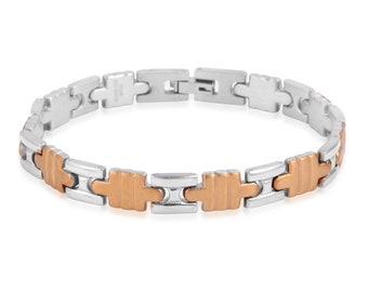 YG/Stainless Steel Bracelet