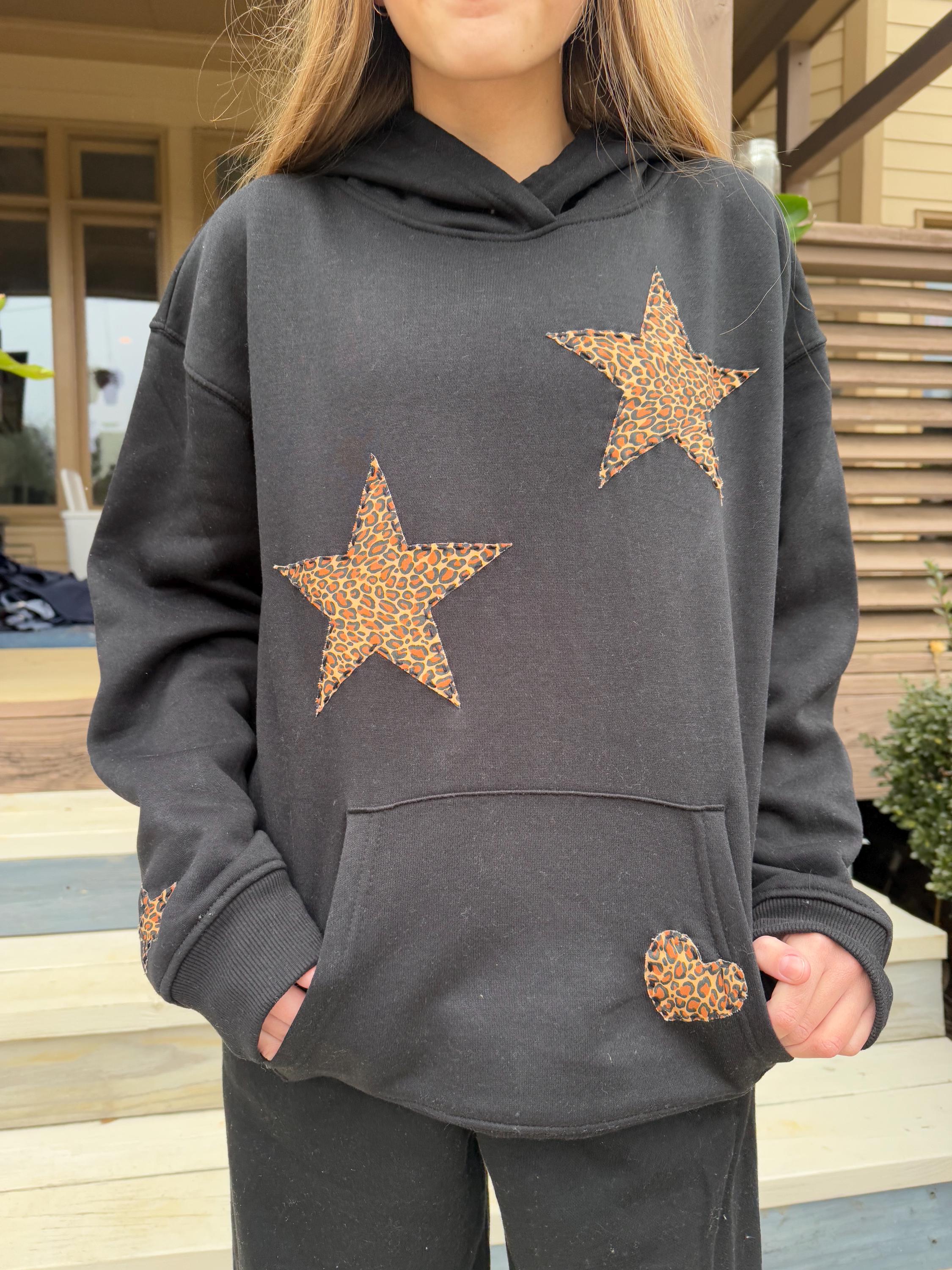 Cheetah Patchwork Hoodie - Etsy Cheetah Patchwork Hoodie - Etsy