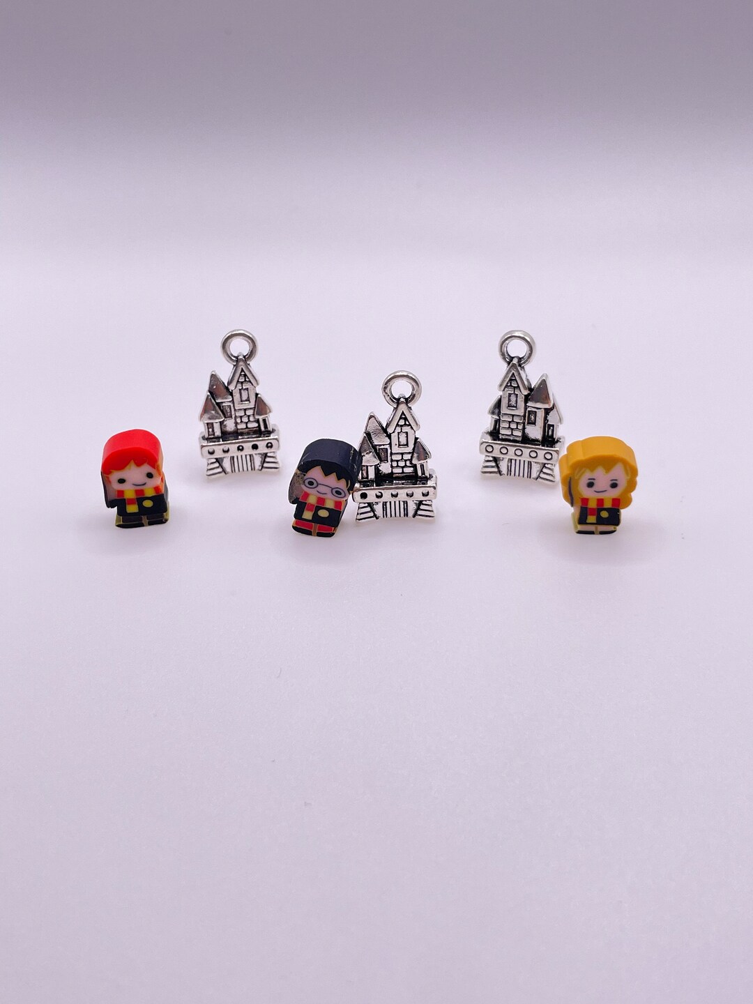 10 Pcs Hogwarts Castle Pewter Charm Harry Potter Pedant Harry Potter