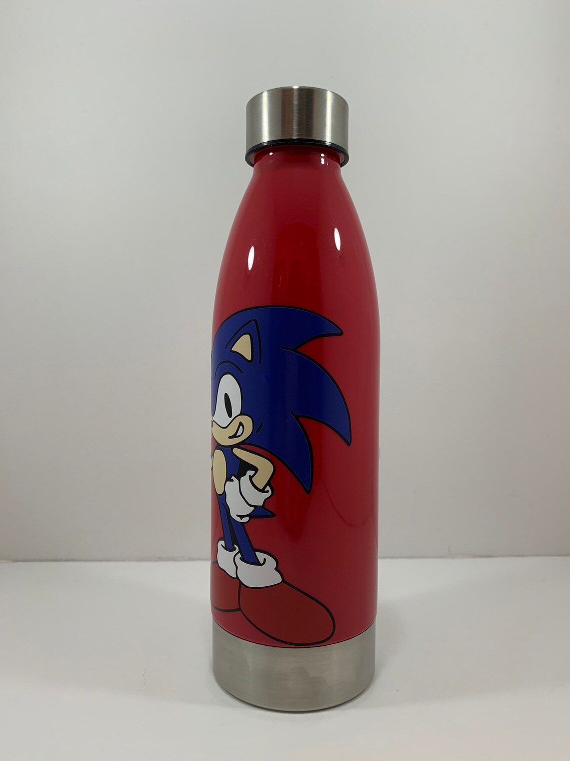 Sonic the Hedgehog Water Bottle Custom Bottle Custom Etsy