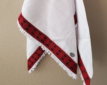 Keffiyeh - Palestinian Embroidery Shawl