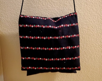 Cross Bag, Handmade Embroidery