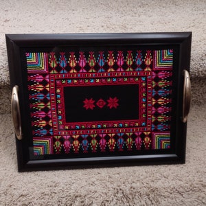 Handmade Palestinian Embroidery Tray