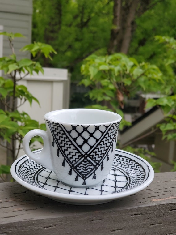 Cappuccino Cup and Plate