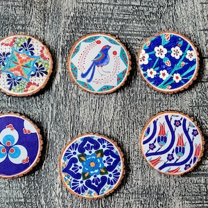 Stylish Mandala Set (6 coasters)