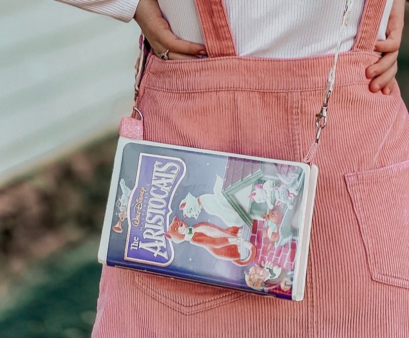 ASSORTED Disney VHS Movie Crossbody Bag Purse Theme Park Outfits purse crossbody bag gift Disneybound gift for her
