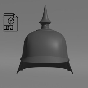 Korps Pickelhaube [3D print file] image 3