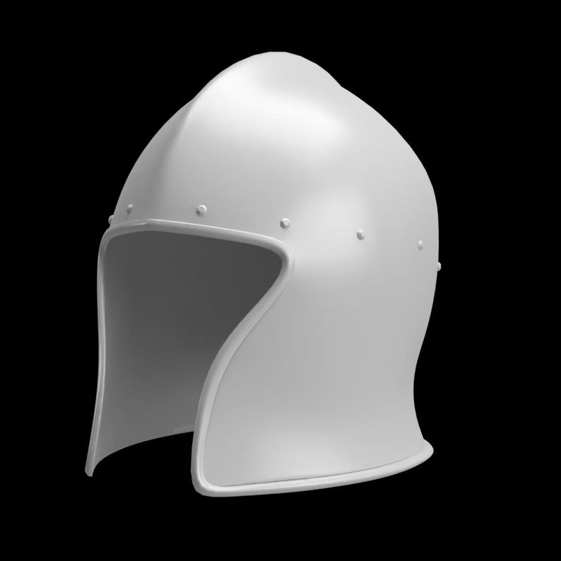 Barbute - 15th Century [3D print file] image 9
