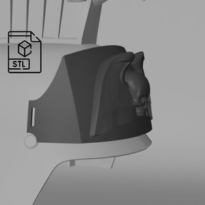Korps Officer Helmet Plate [3D print file] image 2