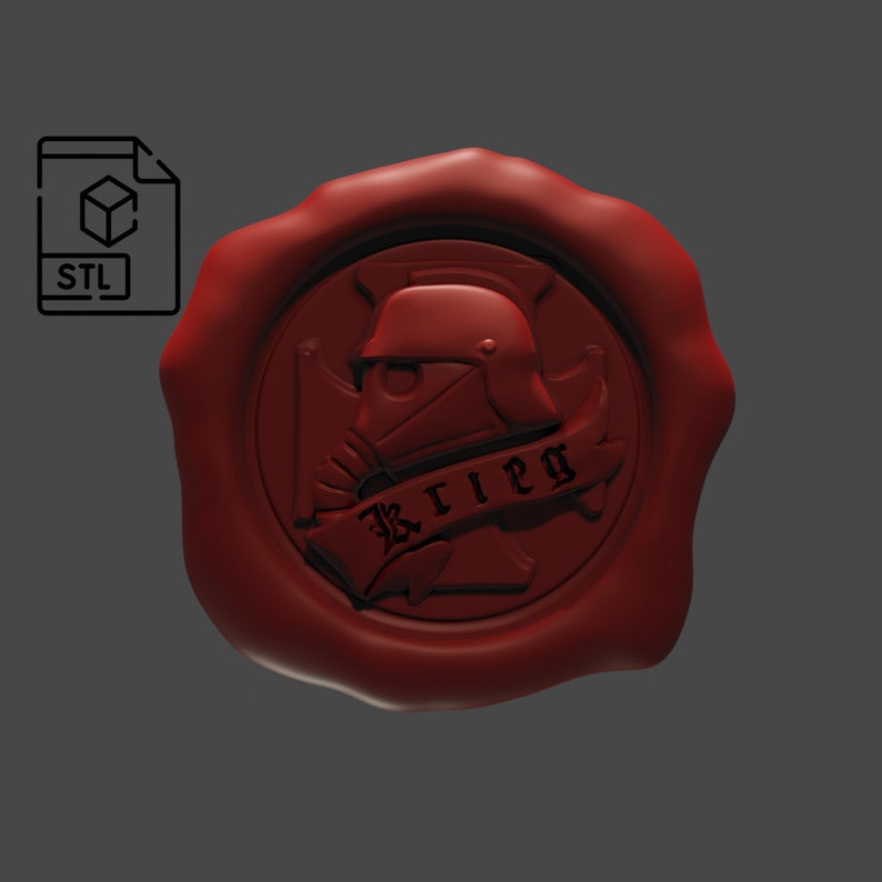 Korpssigill [3D-utskriftsfil] bild 1