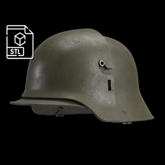 シュタールヘルメット M16 - 1916 年ドイツヘルメット [3D プリント