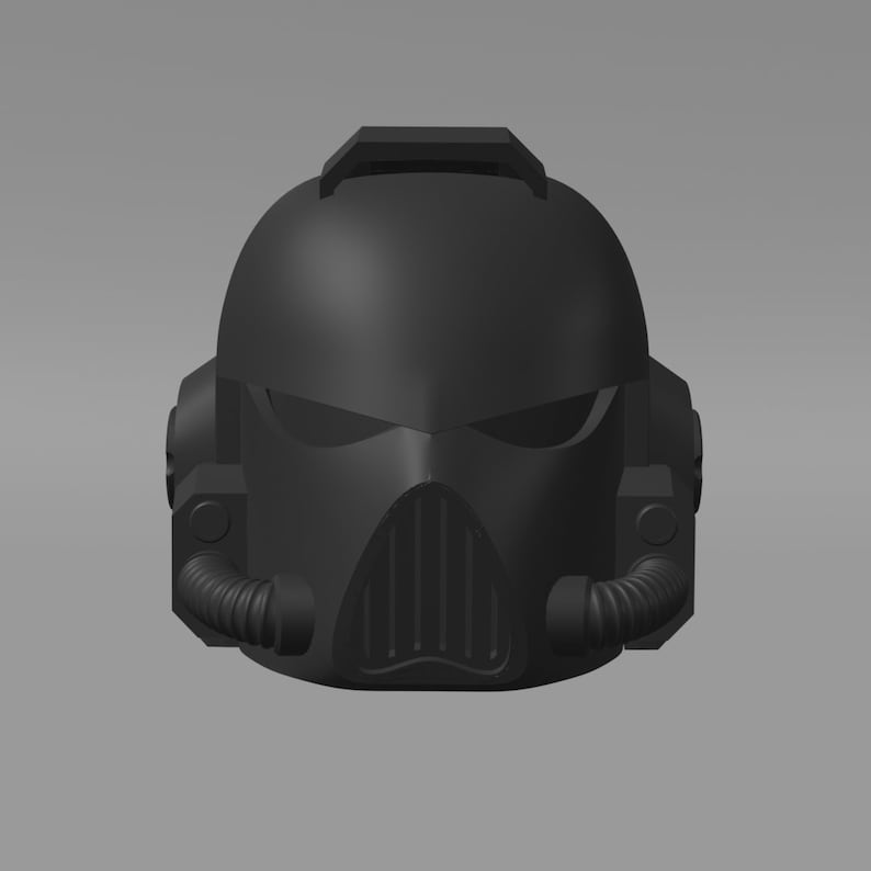 Space Marine MK7 Helmet 3D Print File Etsy