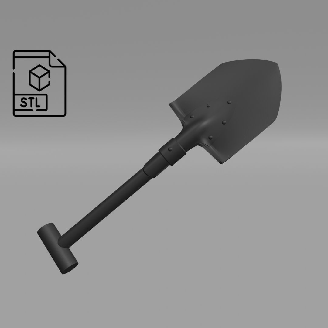 Korps Shovel 3D Print File Etsy