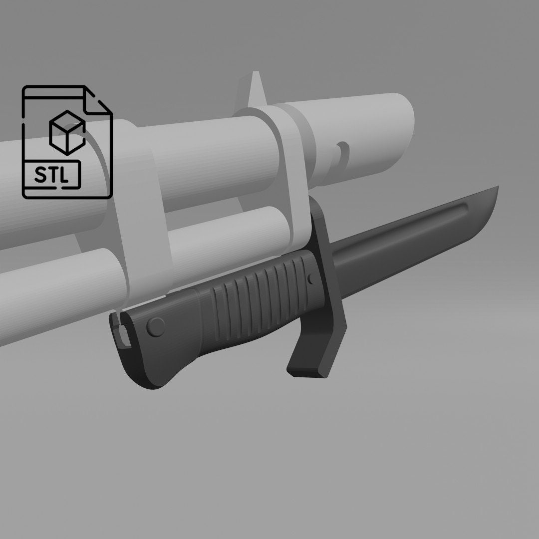 Korps Bayonet 3D Print File - Etsy