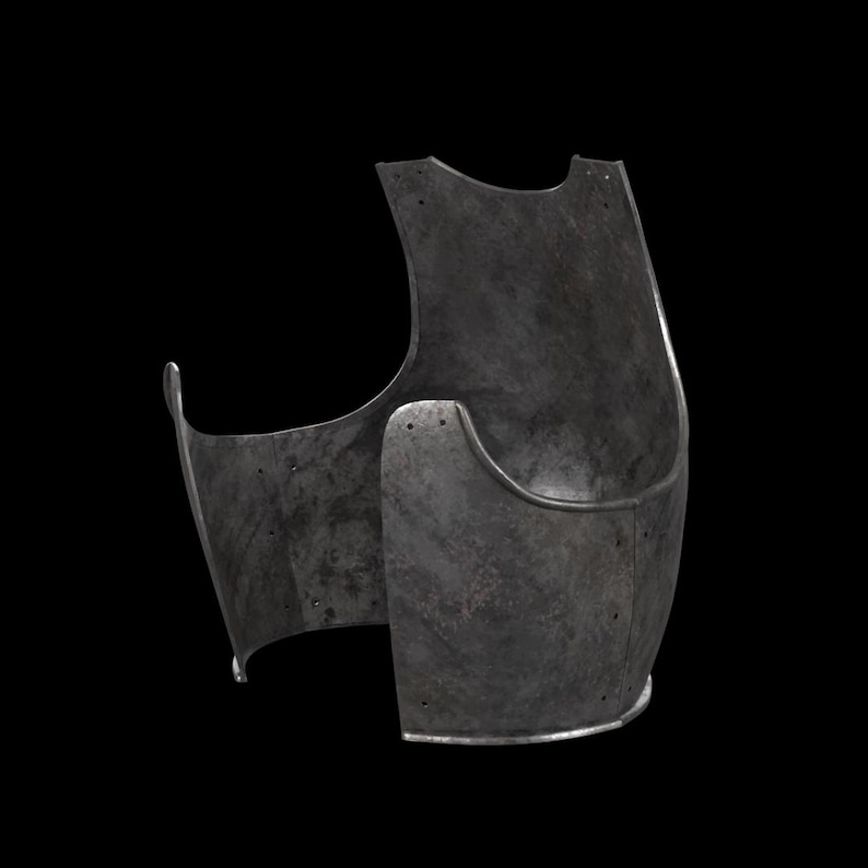 Kugelförmiger Brustpanzer – 14. Jahrhundert [3D-Druckdatei] Bild 6