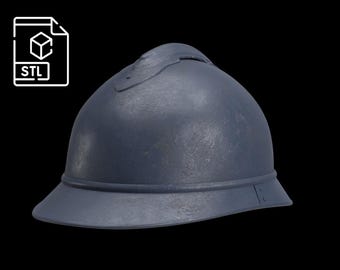 Adrian Helmet - French 1915 [3D print file]
