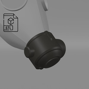 Korps Commissar Gasmask Addon [3D print file]