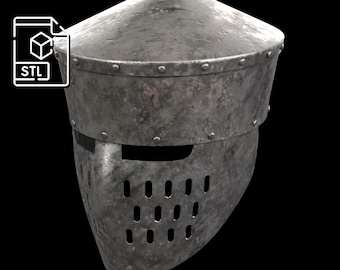 Kalota Helmet - 14th Century [3D print file]