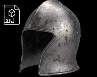 Barbute - 15th Century [3D print file]