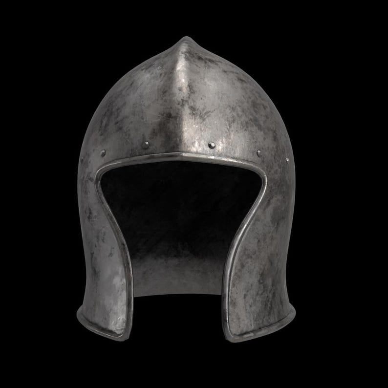 Barbute - 15th Century [3D print file] image 3