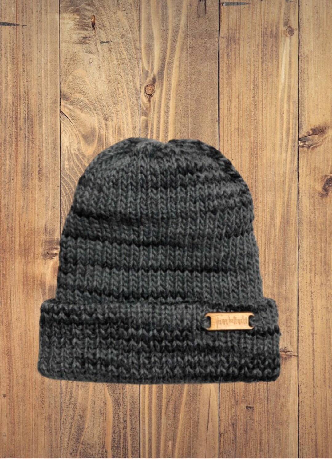 Fisherman Beanie Skull Cap Mens Black Fisherman Beanie Etsy
