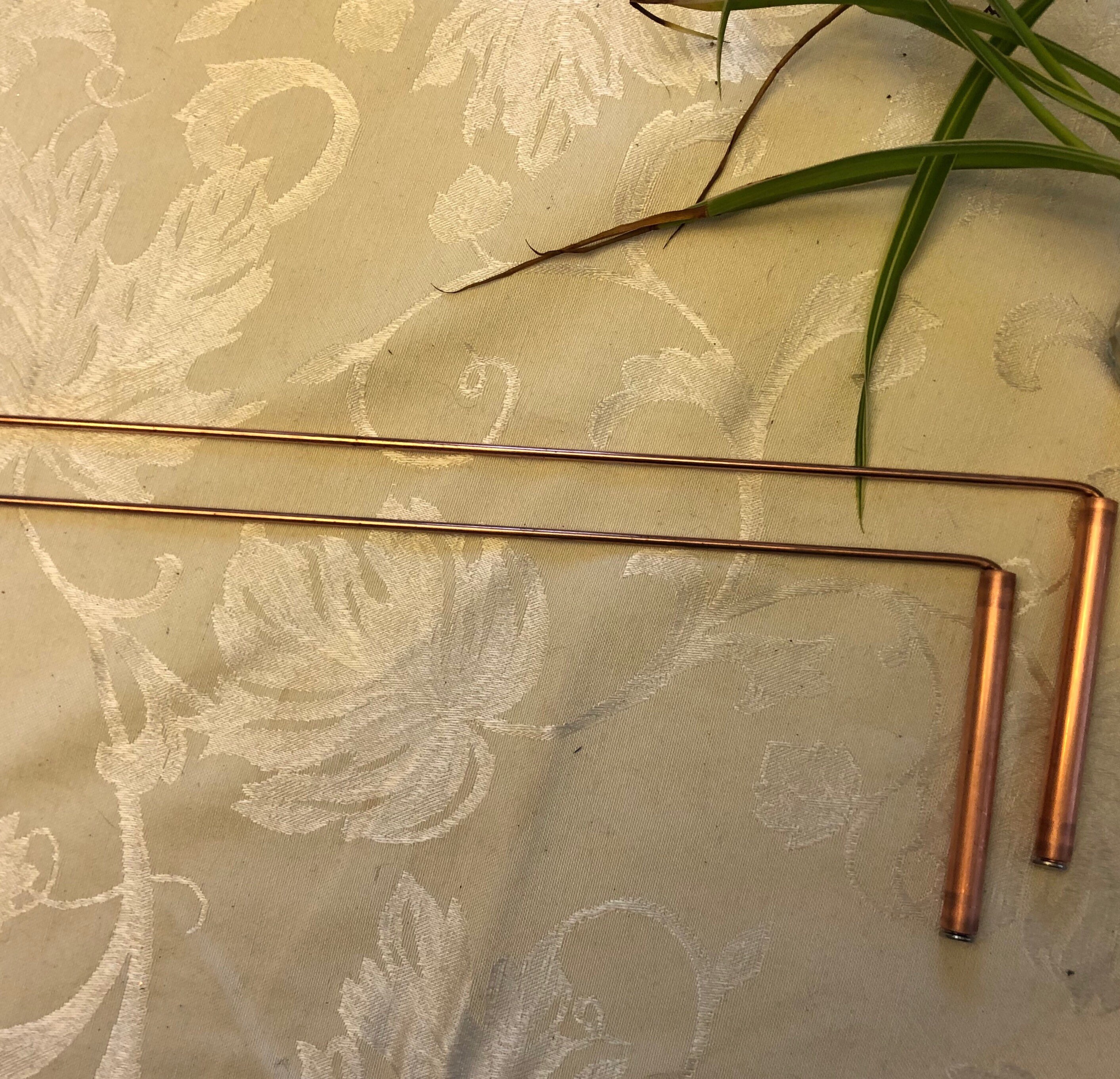 Copper Handle Dowsing Rods 18 Overall Length Etsy UK