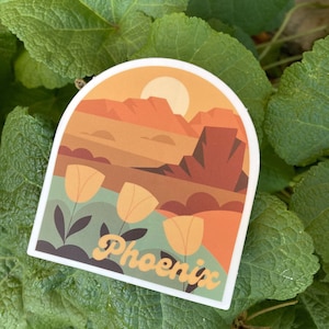 Phoenix Arizona Vinyl Sticker
