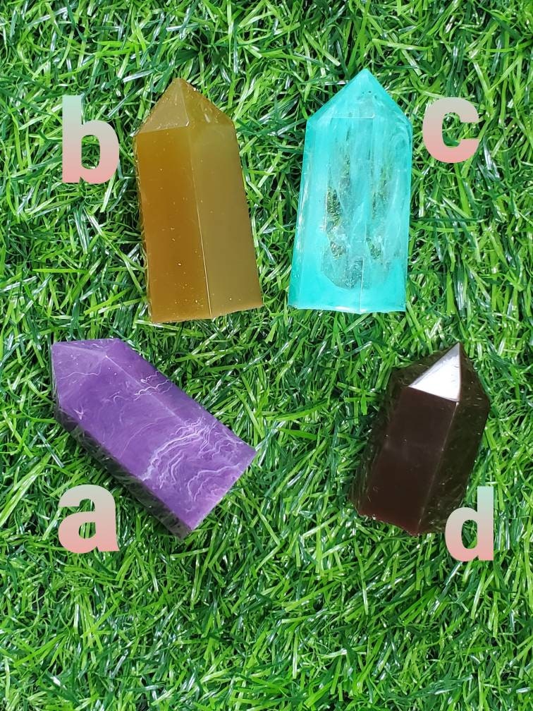 Resin Crystal Towers Etsy