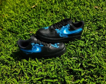 Custom Black AF1 Lightning