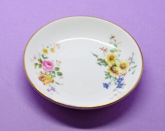 Royal Doulton /'Arcadia/' Small Pin Trinket Butter Dish Vintage England