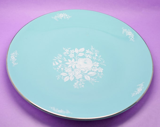 Royal Winton Grimwades, Duck Egg Blue, Dinner Plate, Vintage England Etsy