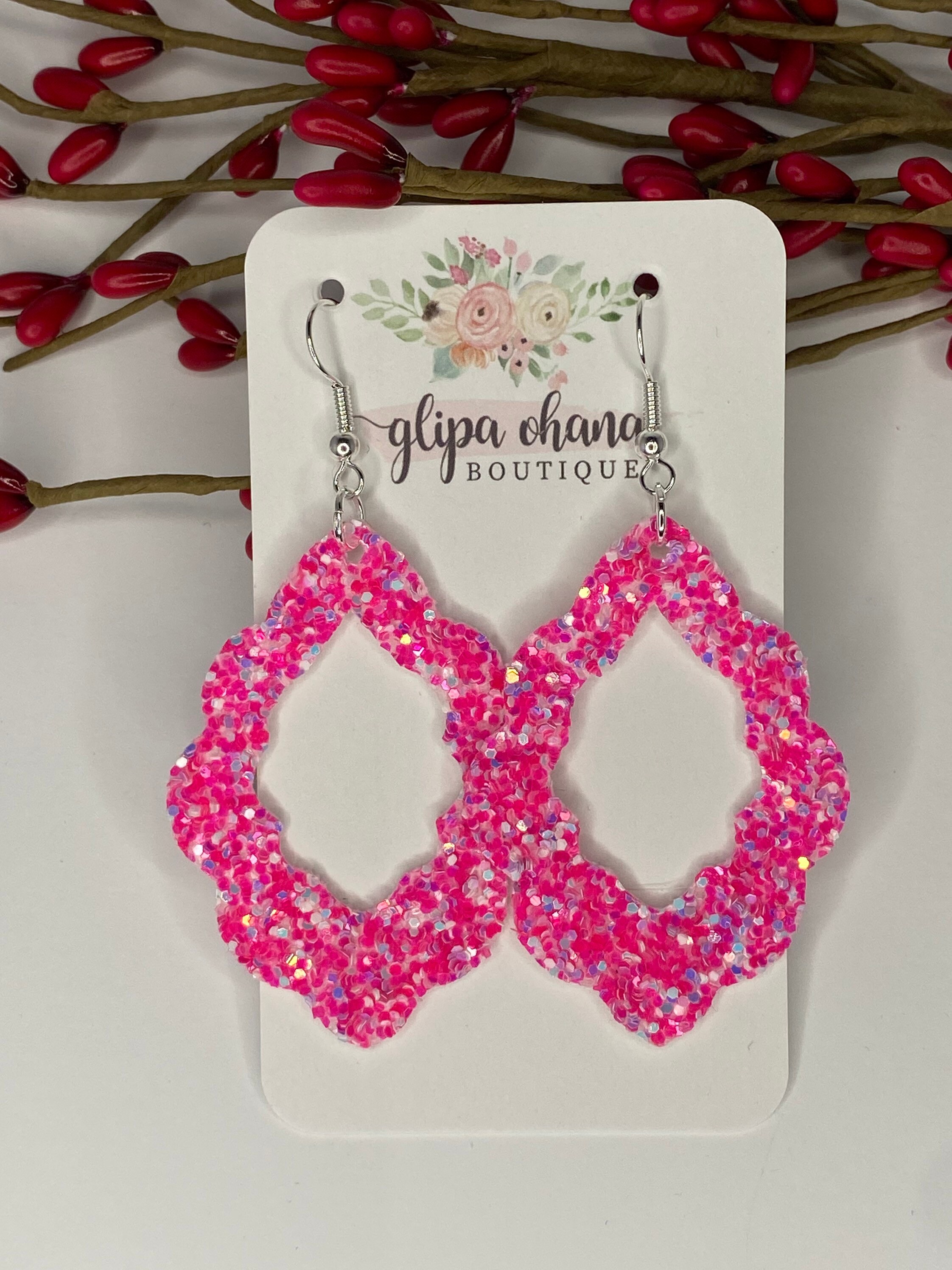 Valentine's Day Earrings Valentine's Day Faux | Etsy