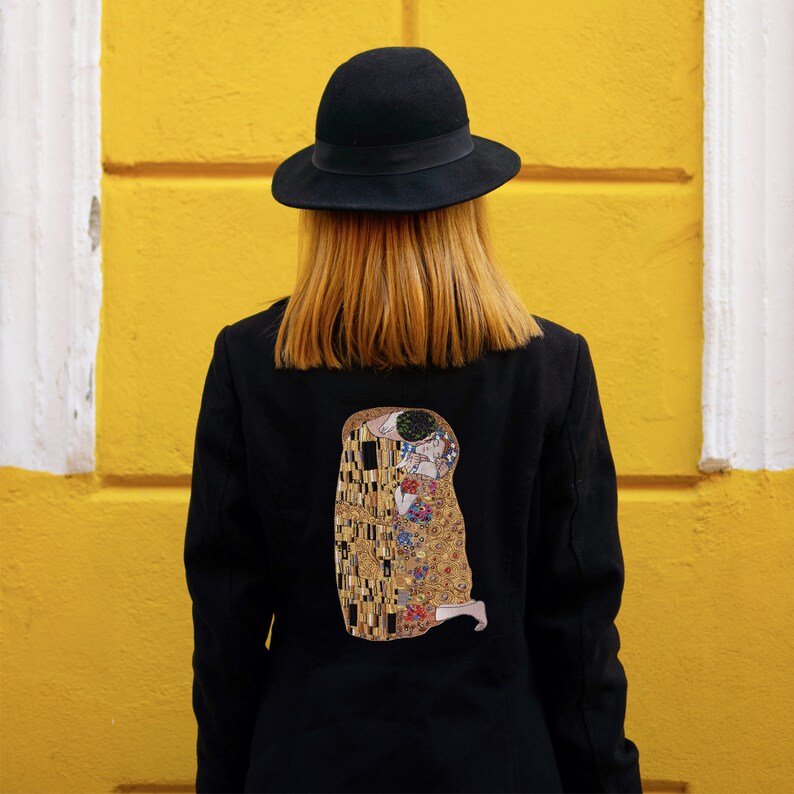 Strykmärke "Kyssen" av Gustav Klimt bild 8