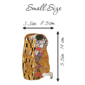 Strykmärke "Kyssen" av Gustav Klimt small
