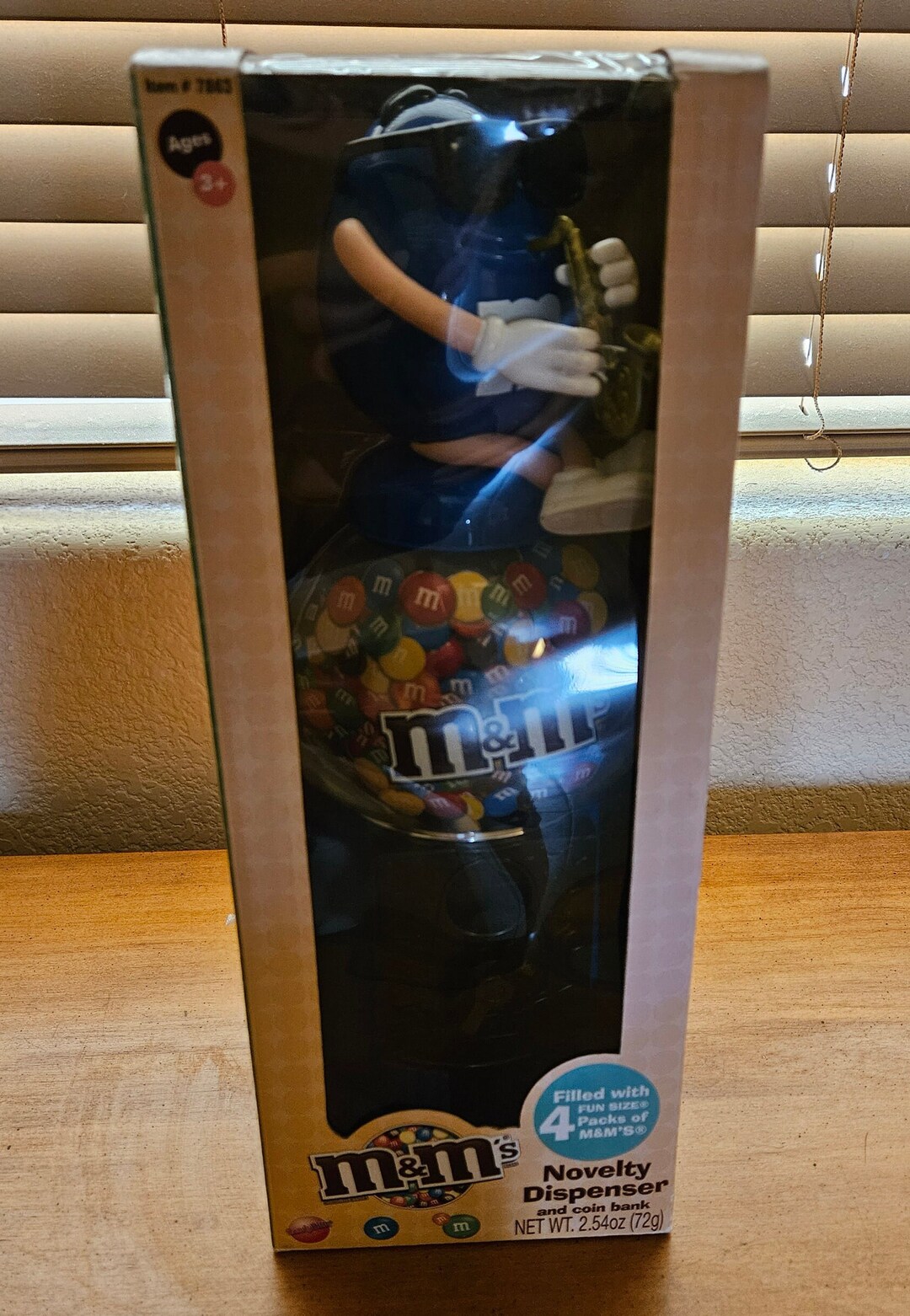 New M&ms Vintage Blue Sax Gumball Candy Dispenser Etsy