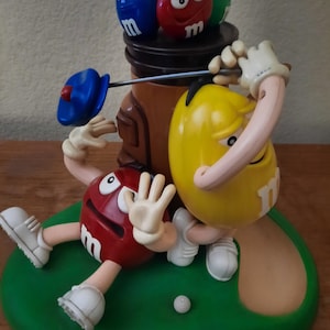 M&M ヴィンテージ ブルー サックス キャンディ ディスペンサー