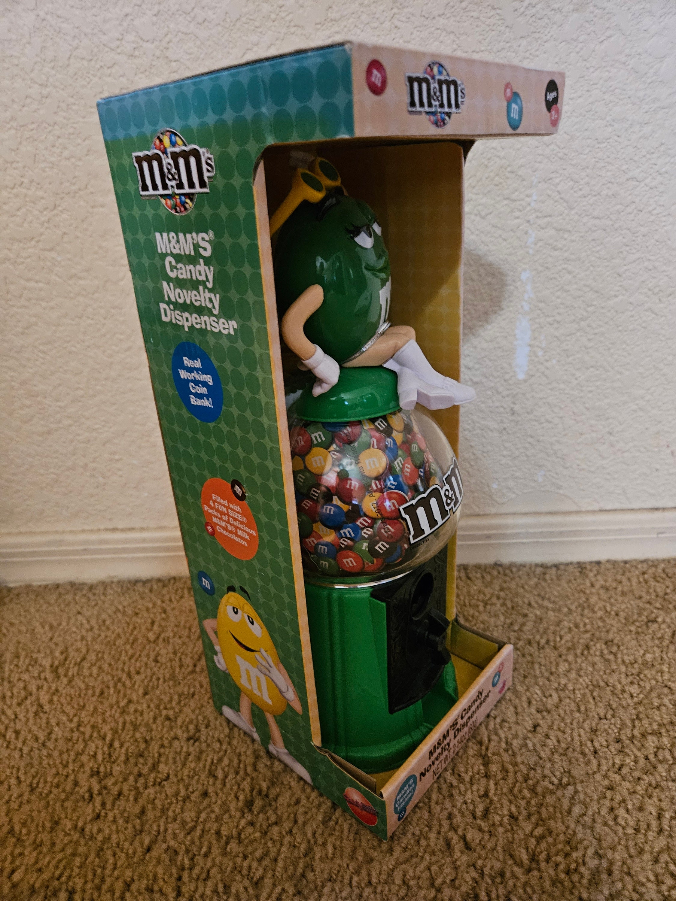 New M&ms Vintage Gumball Candy Dispenser With Box - Etsy