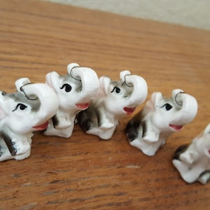 Vintage Miniature Ceramic Elephants (Please select one )