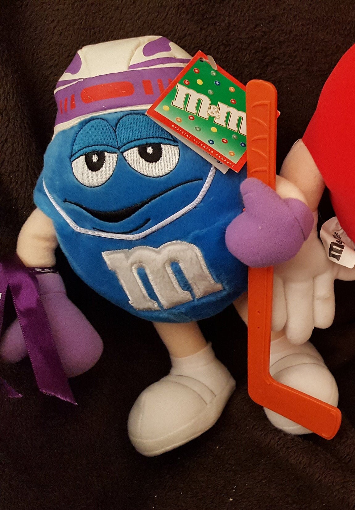 green m&m plush