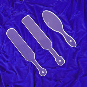 Crystal Spanking Paddle