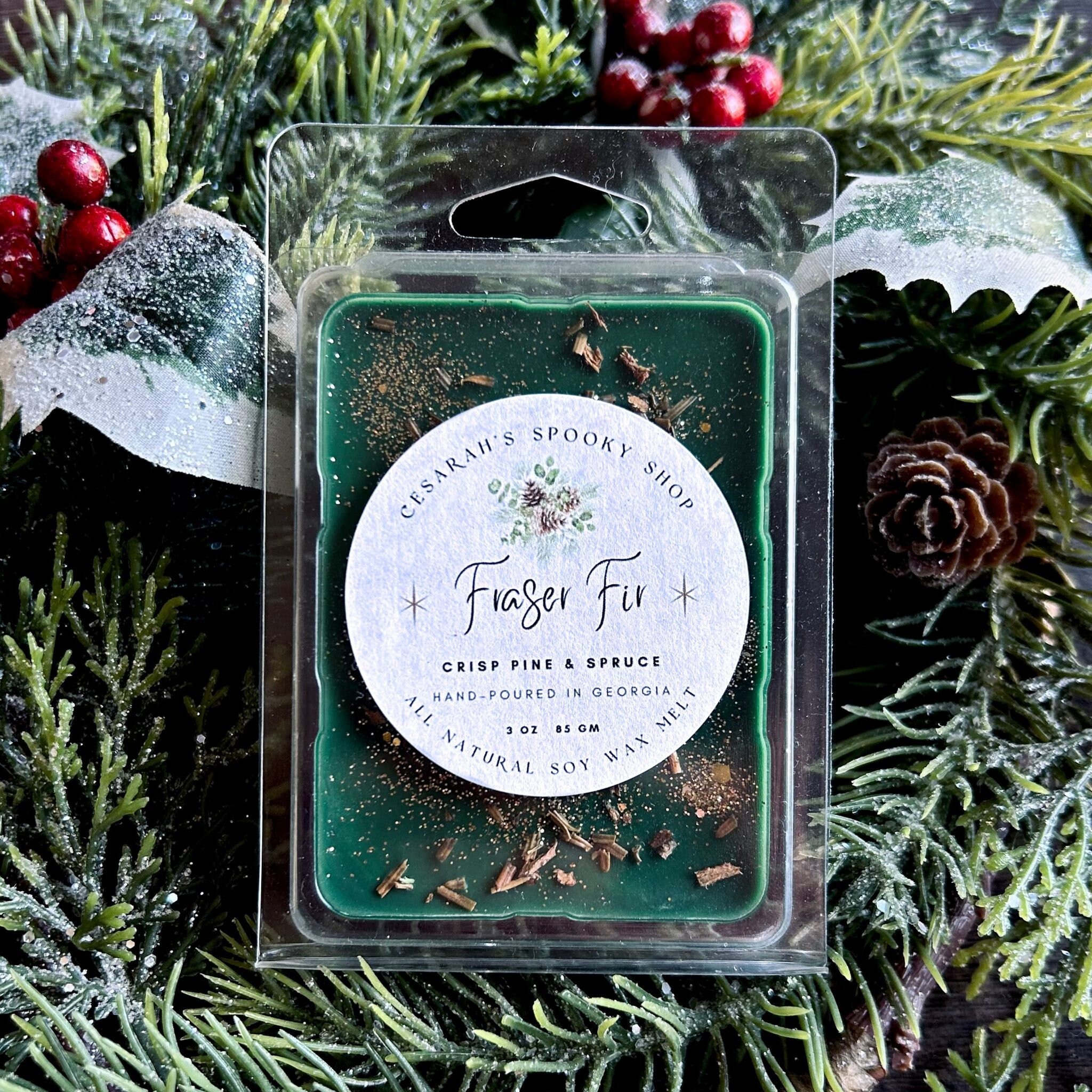 Frosted Fir - Christmas tree - Long Lasting Wax Melts - Non-Toxic
