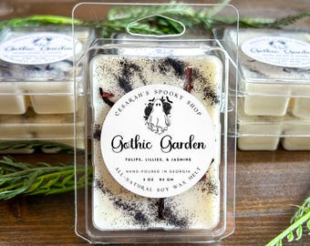 Gothic Garden Soy Wax Melts - Spooky Spring - Floral Scented