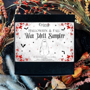 Halloween Wax Melt Bundle - Halloween Mystery Box - Halloween Bundle of Wax Melts - Goth Dark Aesthetic - Gothic Wax Melts