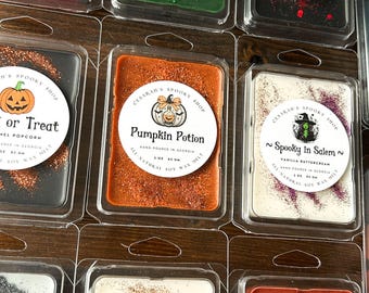 Halloween Soy Wax Melts | Strong Fall & Autumn Scent | Spooky Gothic Gifts